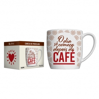 CANECA URBAN 360 ML LUVA COM 1 - DIA CAFÉ