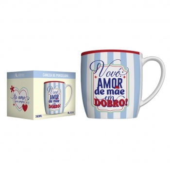 CANECA URBAN 360 ML LUVA COM 1 - VOVÓ