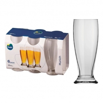 COPO CHOPP MUNICH 300 ML LUVA COM 6