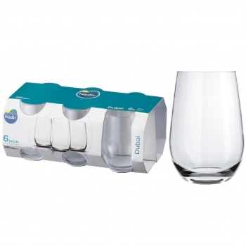COPO DUBAI 300 ML LUVA COM 6