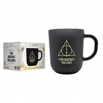 Caneca De Vidro Prime Harry Potter Elementos 300 ML - Luva Com 1 Unid - Relíquias
