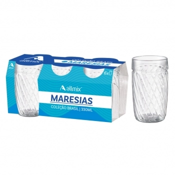 Copo Multiuso Maresias 330 ML Luva Com 06