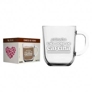 Caneca Toronto 300ML Café Uma Dose - Luva Com 1