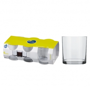 Copo Cylinder Rocks 320ML Luva com 6