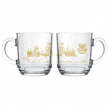 Caneca 300ML Aspen Casa Hogwarts Harry Potter - LUVA COM 1