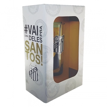 COPO CYLINDER 300 ML SANTOS LUVA COM 1