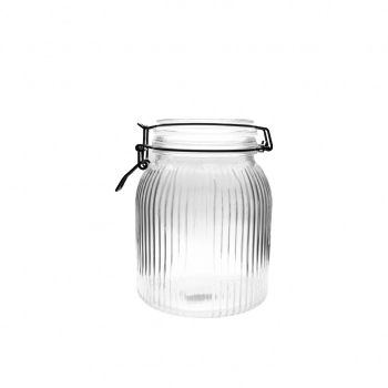 Pote Hermetico de vidro 600ml Redondo Riviera