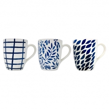 Caneca Ceramica Conica Blue 320 ML Sortida