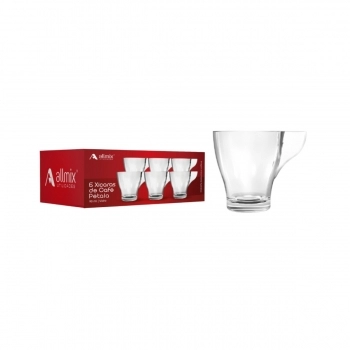Xicara De Café 90ml De Vidro Pétala