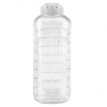 Garrafa de Vidro 1800ml Para Agua - Quadrus