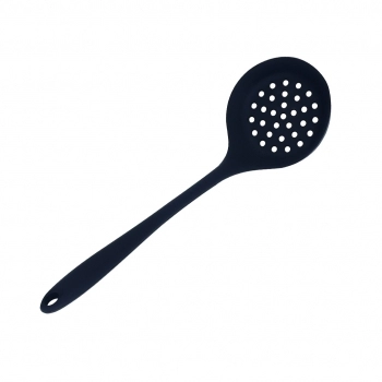 Utensílio Escumadeira 30cm Silicone Preto