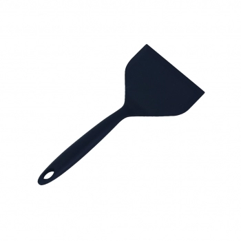Utensílio Espátula 25cm Raspador Silicone - Preto