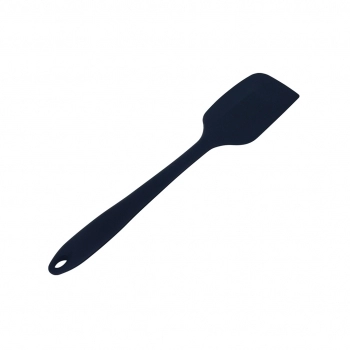 Utensílio Espátula Pão Duro 27cm Silicone - Preto