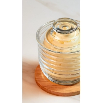 MANTEIGUEIRA DE VIDRO FRANCESA 150 ML LUVA COM 1 - COLMEIA