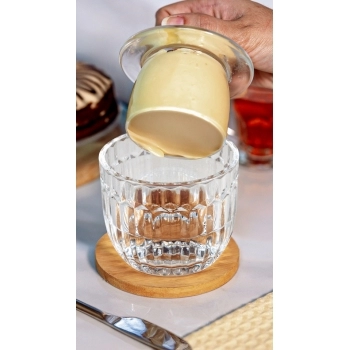 MANTEIGUEIRA DE VIDRO FRANCESA 150 ML LUVA COM 1 - PRISMA