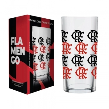 Copo Cylinder Flamengo 300 ML