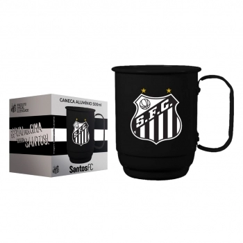 Caneca Alumínio 500 ML Santos Luva Com 1