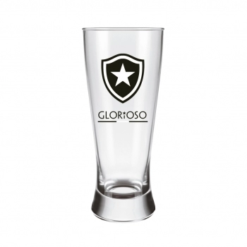 COPO LAGER 300 ML BOTAFOGO LUVA COM 1 - NOVO
