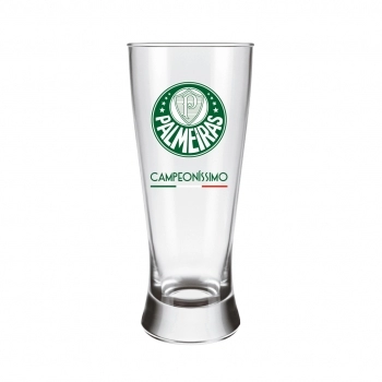 COPO LAGER 300 ML PALMEIRAS LUVA COM 1 - NOVO