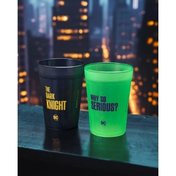 Copo Americano Prime DC Batman 190 ML Luva Com 2 Unid