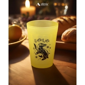 Copo Americano Prime Harry Potter Casas 190 ML - Luva Com 2 Unid - Lufa Lufa