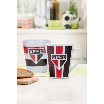 CANECA PORCELANA 290 ML SAO PAULO LUVA COM 1