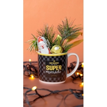 Caneca Porcelana Super Marido Na Luva