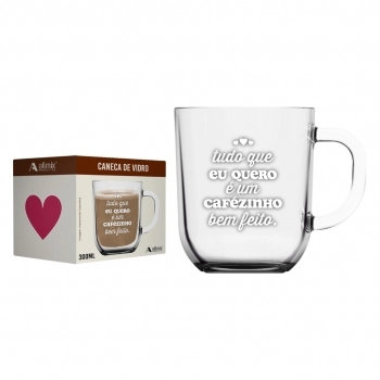 Caneca Toronto 300ML Café - Luva com 1 Unidade