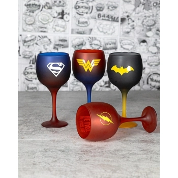 TACA DRINKS PRIME DC 615ML MULHER MARAVILHA LUVA COM 1