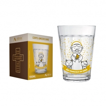 Copo Americano São Francisco De Assis 190 ML