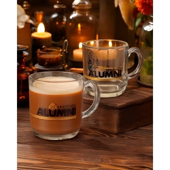 Caneca de Vidro Harry Potter Casas 300ml - Luva Com 1 Unid - Aluno