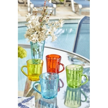 Caneca Americano Mug Colors Amarela 270 ML