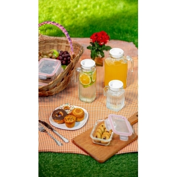 Jarra De Vidro 1550ml Para Agua - Riviera