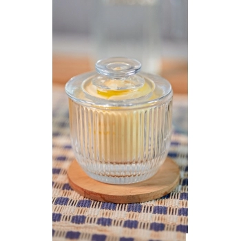 MANTEIGUEIRA DE VIDRO FRANCESA 150 ML LUVA COM 1 - FRISOS