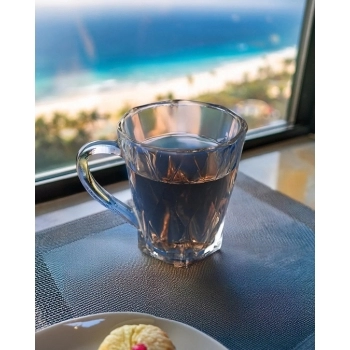 Xícara de Café ou Chá de Vidro Marbella 250ML