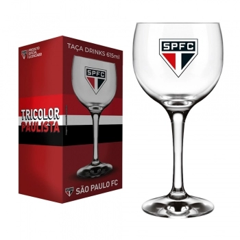 TACA GIN DRINKS 615ML SÃO PAULO LUVA COM 1