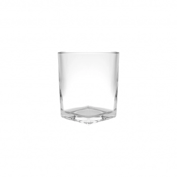 Copo de Vidro Rocks Quadrus 190ml – Luva com 6 Unidades