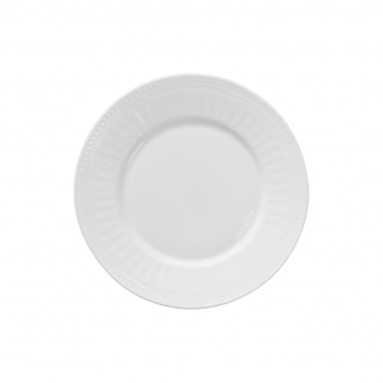 PRATO SOBREMESA OPALINE BIANCO 17,5 CM