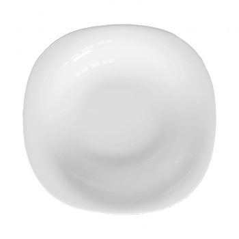 PRATO FUNDO OPALINE ALB 22 CM
