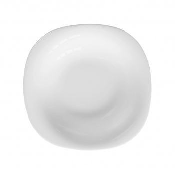 PRATO SOBREMESA OPALINE ALB 20,5 CM