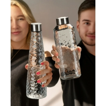 Garrafa 1000ml Vidro Para Agua - Mar