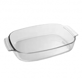 Assadeira Borossilicato Retangular com Alça 2700ml