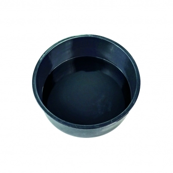 Utensílio Forma Redonda Bolo Silicone Preto 15cm