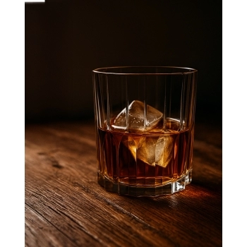 Copo de Vidro Rocks Zaira 340ml