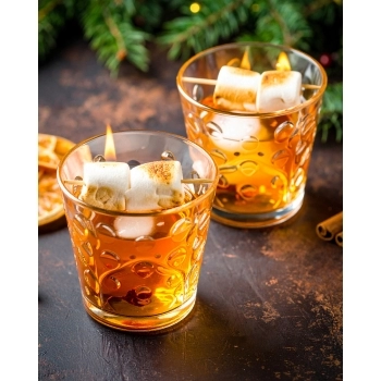 Copo de Vidro Rocks Bubbles 300ml