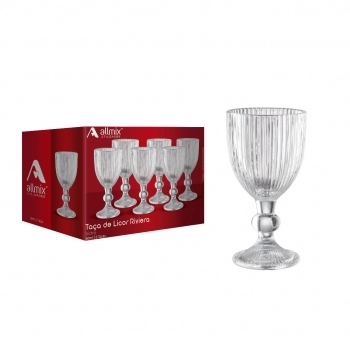 Taça de Licor de Vidro Riviera 60ml