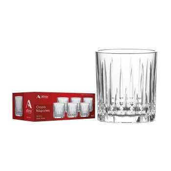 Copo Rocks de Vidro Nápoles 315ml