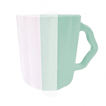 Caneca de Cerâmica Ternura Dome 300ml – Verde