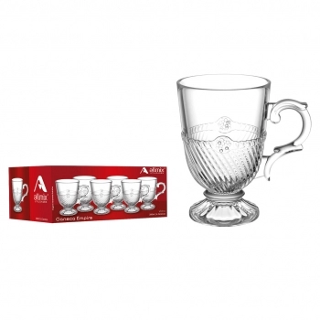 Caneca de Vidro Empire 200ml