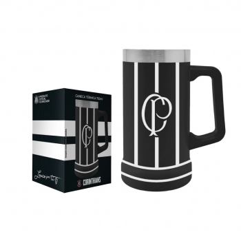 Caneca Térmica Inox 700ml Corinthians – Luva com 1